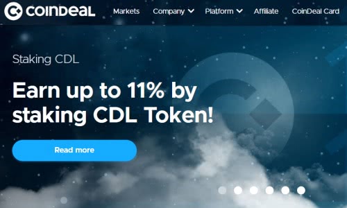 CoinDeal - портфейл за криптовалути