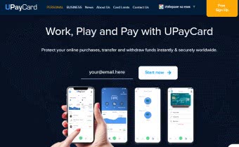 UpayCard - разплащателен портфейл с карта